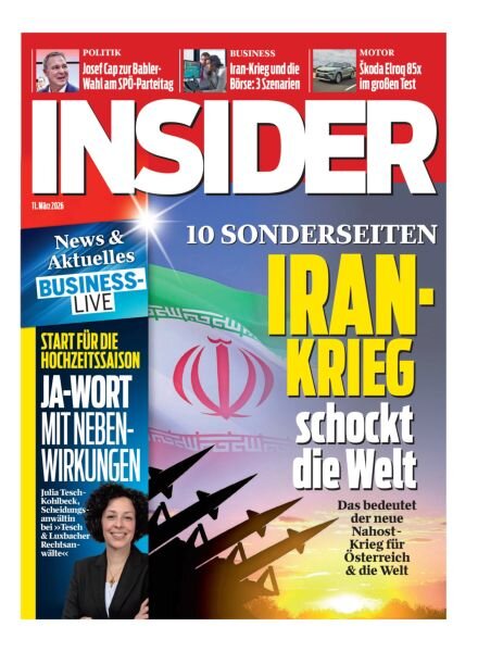 Insider Austria – 11 Marz 2026 Cover