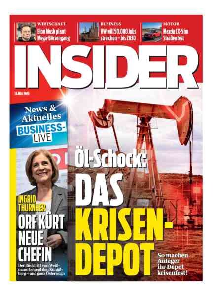 Insider Austria – 18 Marz 2026 Cover