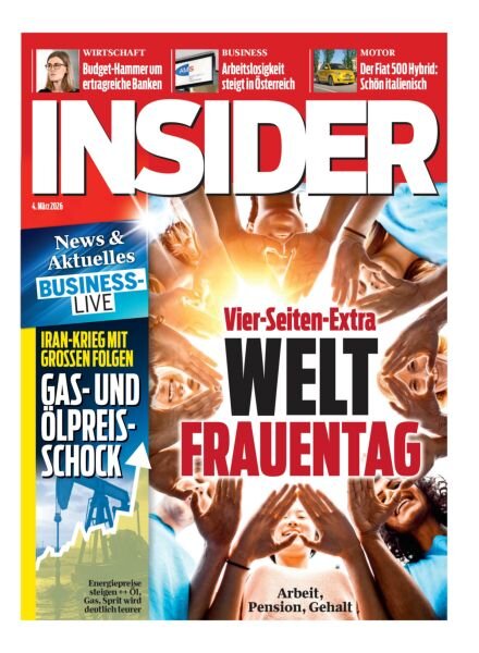 Insider Austria – 4 Marz 2026 Cover