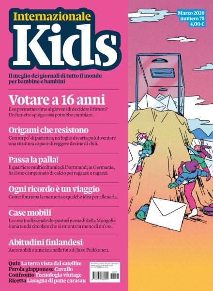 Internazionale Kids – Marzo 2026 Cover