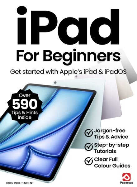 iPad For Beginners – March 2026 Cover