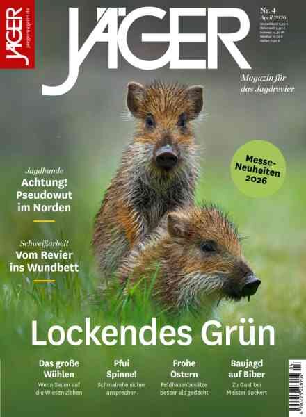 Jager Magazin – April 2026 Cover