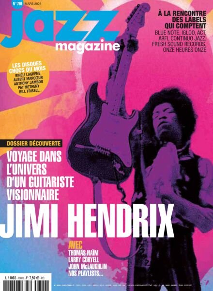Jazz Magazine – Mars 2026 Cover