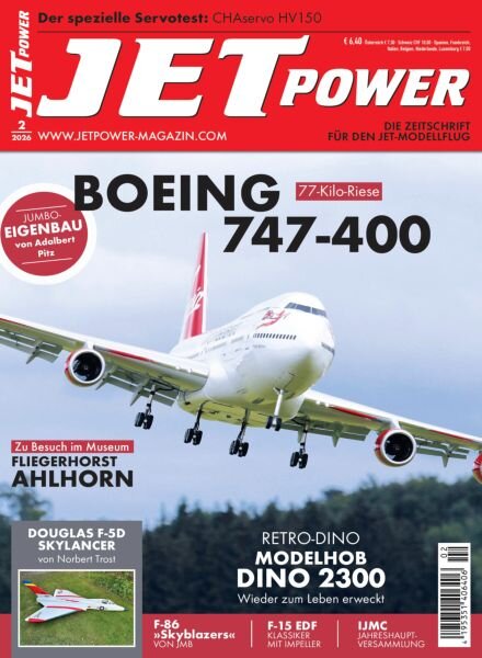 JetPower Deutsche Ausgabe – Marz-April 2026 Cover