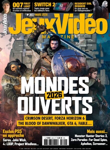 Jeux Video Magazine – Mars 2026 Cover
