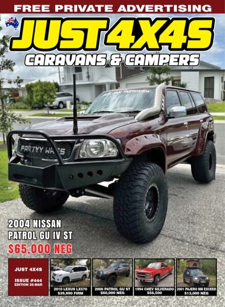 Just 4x4s Caravans & Campers – Issue 444 2026 Cover