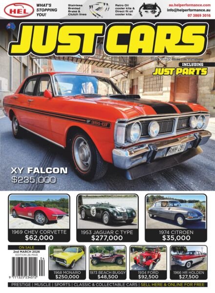 Just Cars – March 2026 Cover