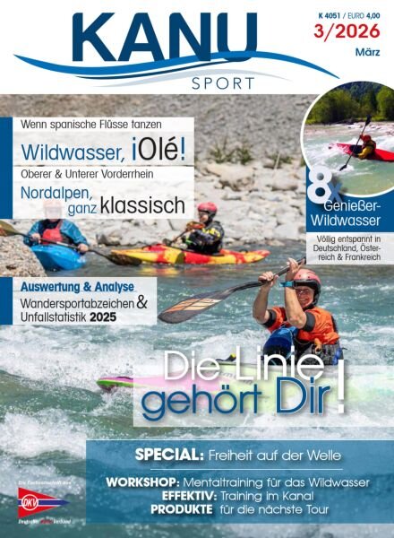 Kanu Sport – Marz 2026 Cover