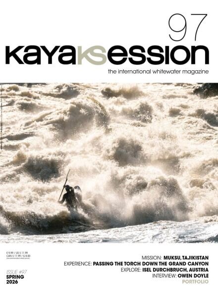 Kayak Session Magazine – Spring 2026 Cover