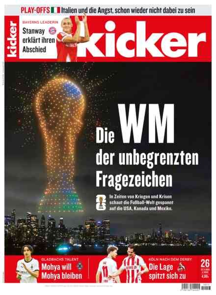 Kicker – 23 Marz 2026 Cover