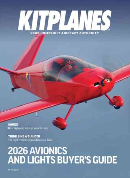 Kitplanes – April 2026 Cover