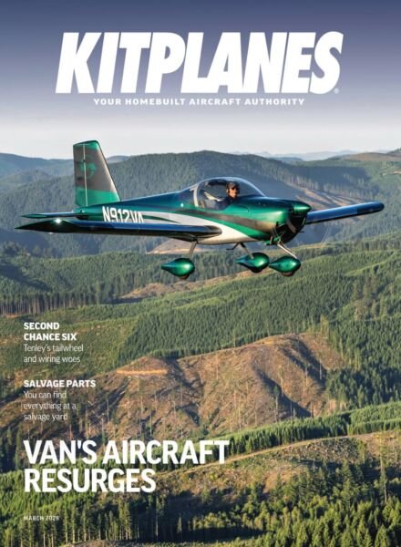 Kitplanes – March 2026 Cover