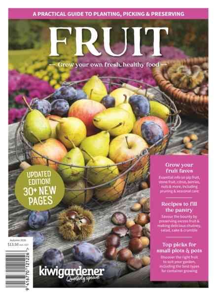 Kiwi Gardener Quarterly Special – Autumn 2026 Cover
