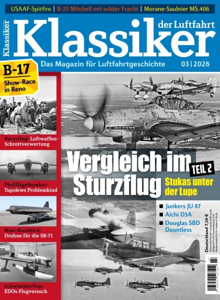 Klassiker der Luftfahrt – Februar 2026 Cover