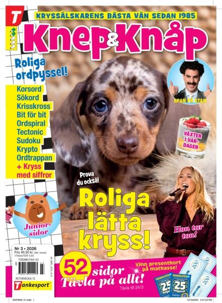 Knep & Knap – 25 Februari 2026 Cover