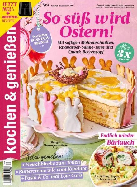 Kochen & Geniessen – Marz 2026 Cover
