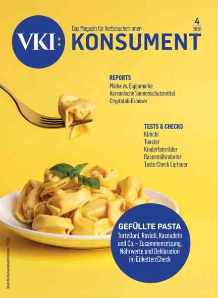 Konsument – April 2026 Cover
