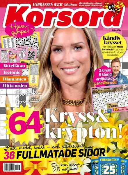 Korsord – 23 Mars 2026 Cover