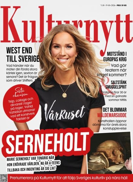Kulturnytt – 6 Mars 2026 Cover