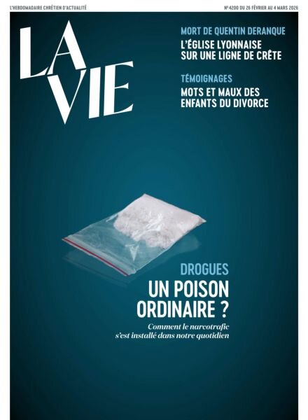 La Vie – 26 Fevrier 2026 Cover