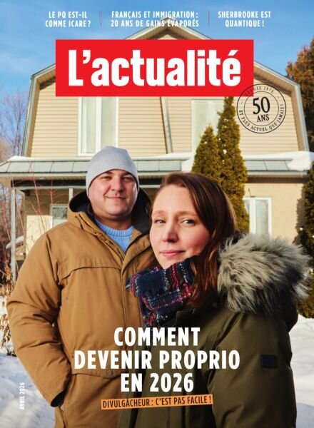 L’actualite – Avril 2026 Cover