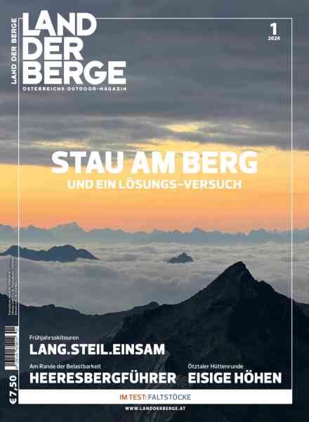 Land der Berge – Marz 2026 Cover