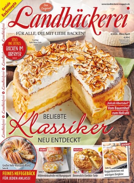 Landbackerei – Marz-April 2026 Cover