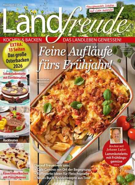 Landfreude – Marz-April 2026 Cover