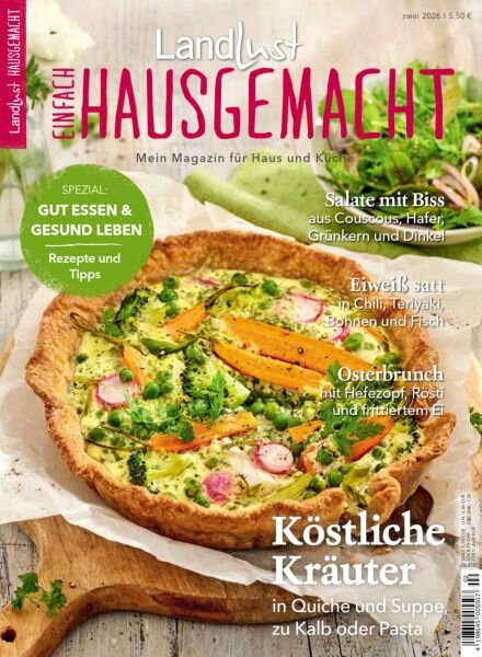 Landlust Einfach Hausgemacht – Nr2 Zwei 2026 Cover