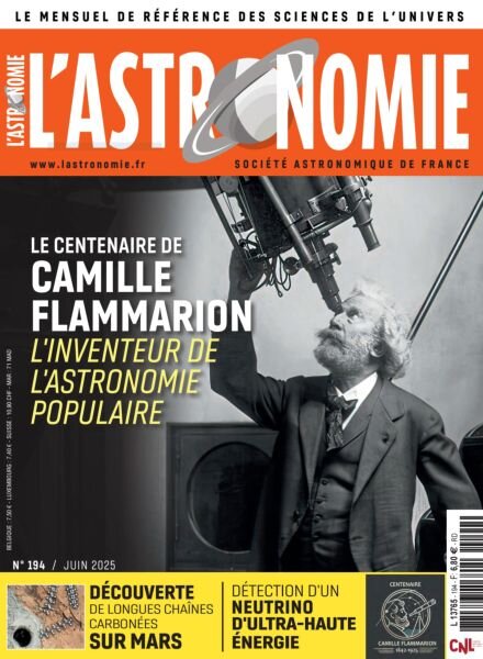 L’Astronomie – Juin 2025 Cover