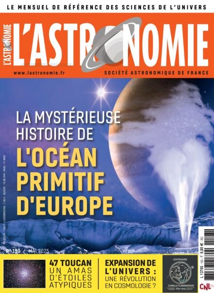 L’Astronomie – Mai 2025 Cover