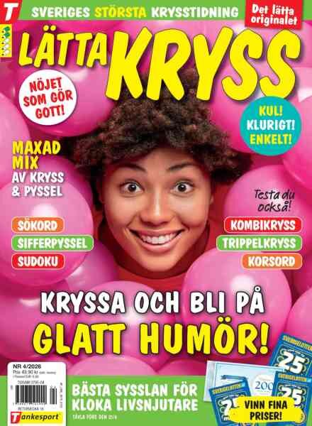 Latta Kryss – Mars 2026 Cover