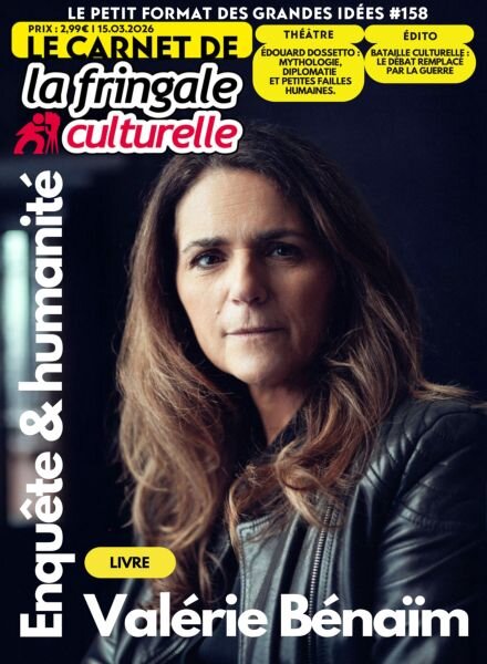 Le Carnet de La Fringale Culturelle – 15 Mars 2026 Cover