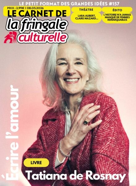 Le Carnet de La Fringale Culturelle – 8 Mars 2026 Cover
