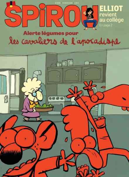 Le Journal de Spirou – 25 Mars 2026 Cover