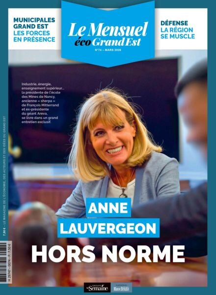 Le Mensuel Grand Est – Mars 2026 Cover