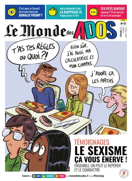 Le Monde des Ados – 4 Mars 2026 Cover