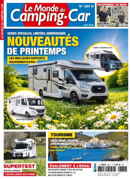 Le Monde du Camping-Car – Avril 2026 Cover