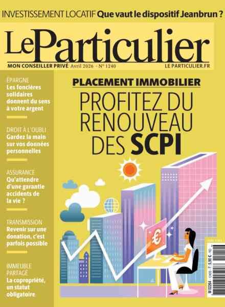 Le Particulier – Avril 2026 Cover