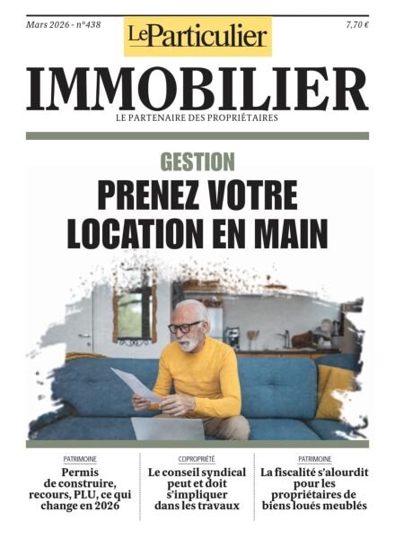 Le Particulier Immobilier – Mars 2026 Cover