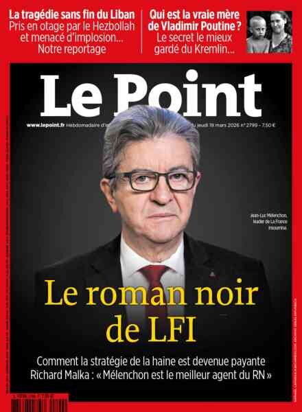 Le Point – 19 Mars 2026 Cover