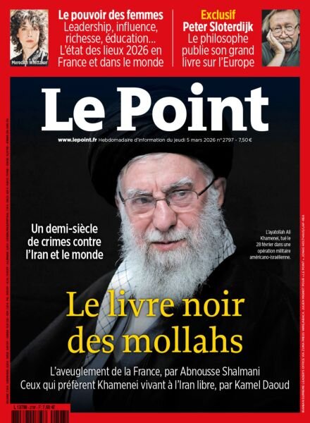 Le Point – 5 Mars 2026 Cover