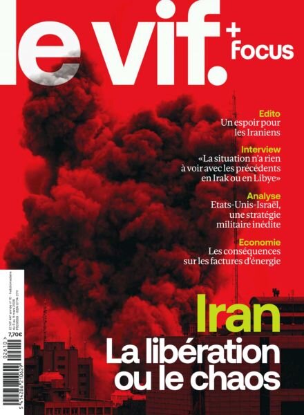 Le Vif – 5 Mars 2026 Cover
