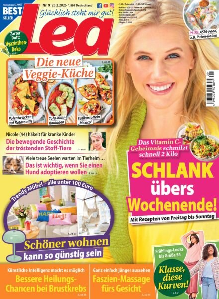 Lea – 25 Februar 2026 Cover