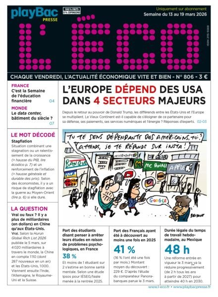L’eCO – 13 Mars 2026 Cover
