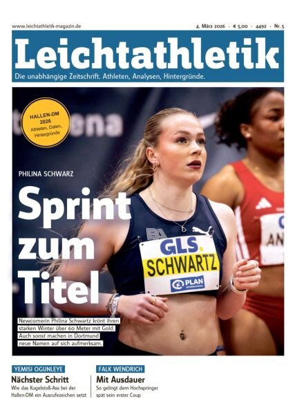Leichtathletik – 4 Marz 2026 Cover