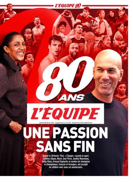 L’Equipe – Hors-Serie N 88 – Mars 2026 Cover