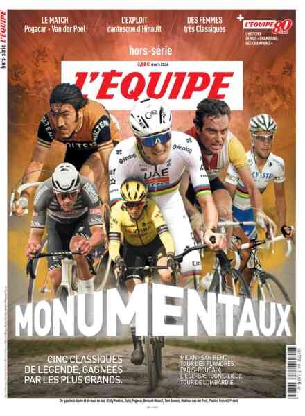 L’Equipe – Hors-Serie N 89 – Mars 2026 Cover