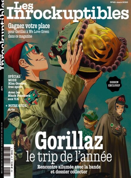 Les Inrockuptibles – Mars 2026 Cover