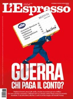 L’Espresso – 13 Marzo 2026